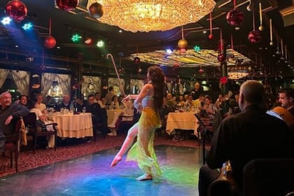 Cairo Nile Dinner Cruise with Open Buffet , Live Belly Dance Show