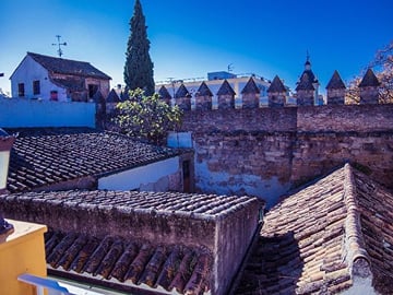 Old City Wall From Rooftop