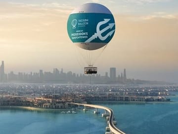 Hot Air Balloon Ride and Dhow Cruise Dinner in Dubai