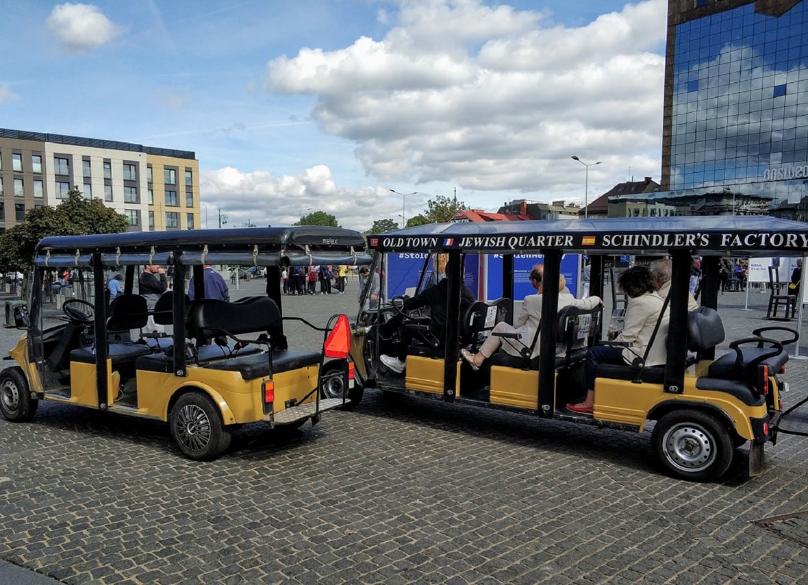 Krakow: City Sightseeing by Electric Car Private 3