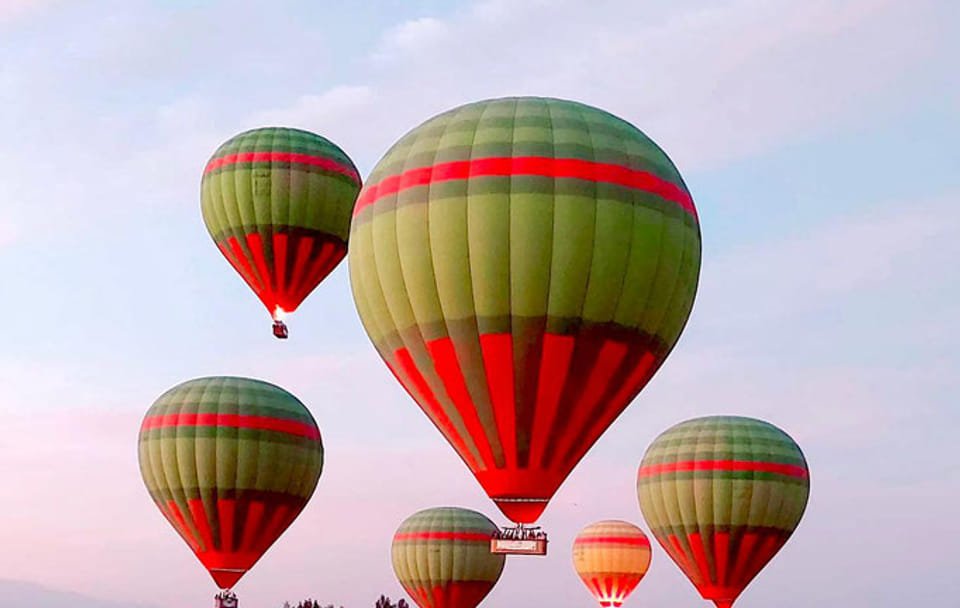 Hot Air Balloon Tour Over Marrakech's Scenic Landscape