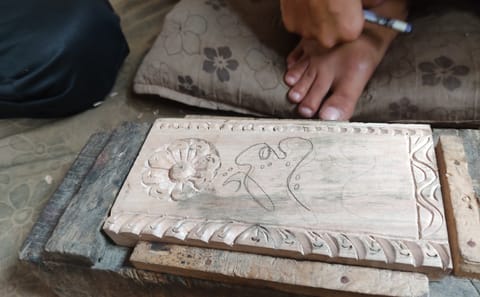 Wood Carving Workshop in Thamel, Kathmandu