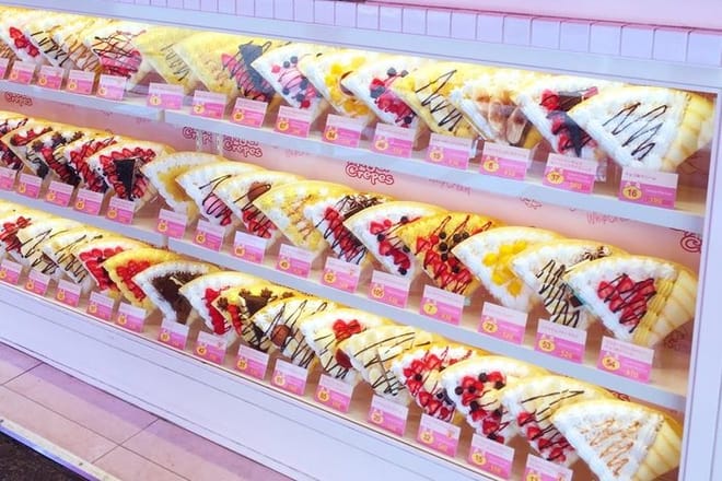 Harajuku Tour crepes