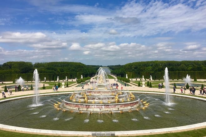 Latona Fountain in Versailles Gardens