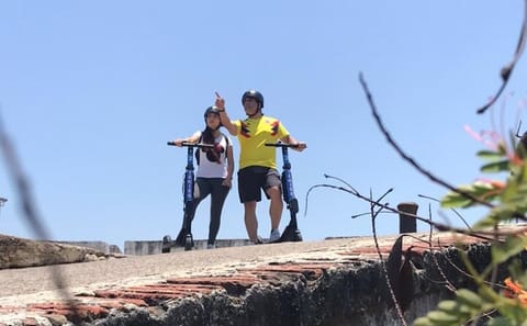 Walled City Segway and Skateboard Tour in Cartagena