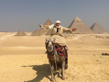 The Pyramids of Giza Panorama