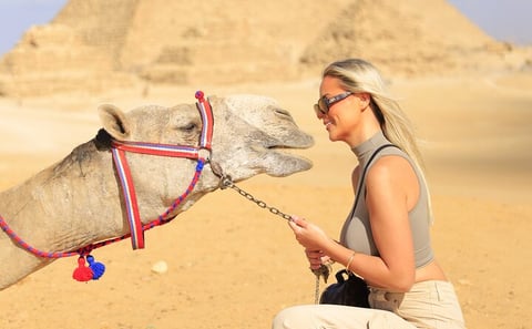 Private Day Tour Giza Pyramids, Sphinx, Memphis, and Saqqara