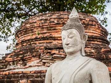 From Bangkok: Floating Market and Ayutthaya Guided Day Tour