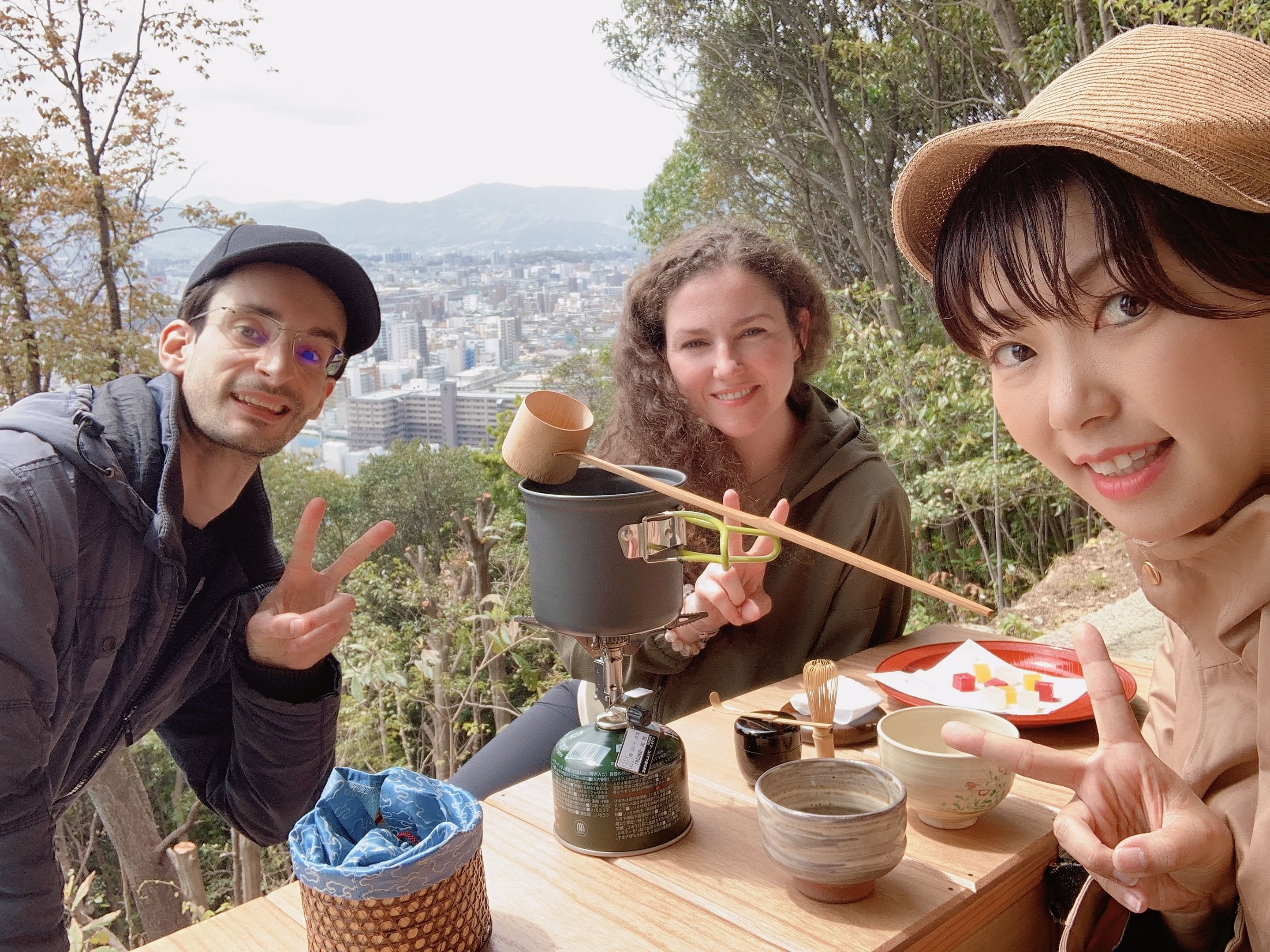 Eco-Hiking with Bento Breakfast & Open‐air Tea Ceremony in Hiroshima