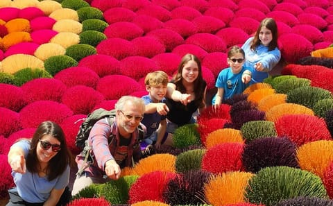 Incense Village to Ninh Binh Tam Coc Day Tour Small Group of 09