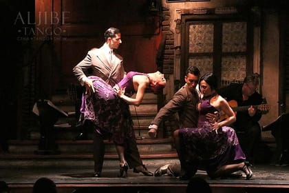 Early Tango Dinner Show with Optional Traditional Bus Transfer