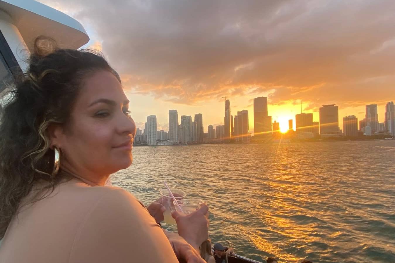 Miami Sunset Boat Tour with Millionaire Mansions on Biscayne Bay on Water Taxi