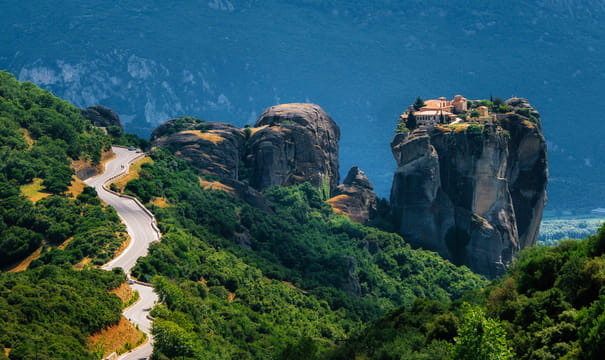 Meteora Express by Train