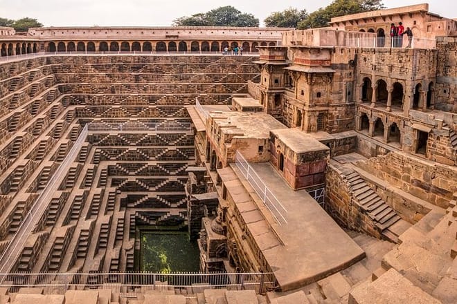Side Picture of Chand Baori.