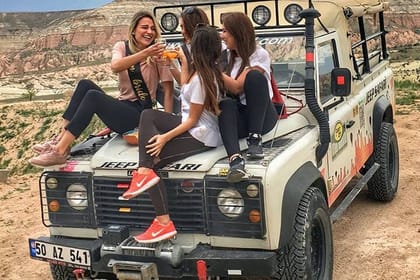 4×4 Jeep Safari Adventure in Cappadocia with Amazing Views