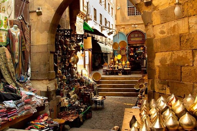 Pyramids of Giza Egyptian Museum Sphinx and Khan El Khalili Bazaar 5