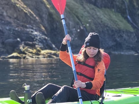 Guided kayak tour in Siglufjörður / Siglufjordur., photo 7