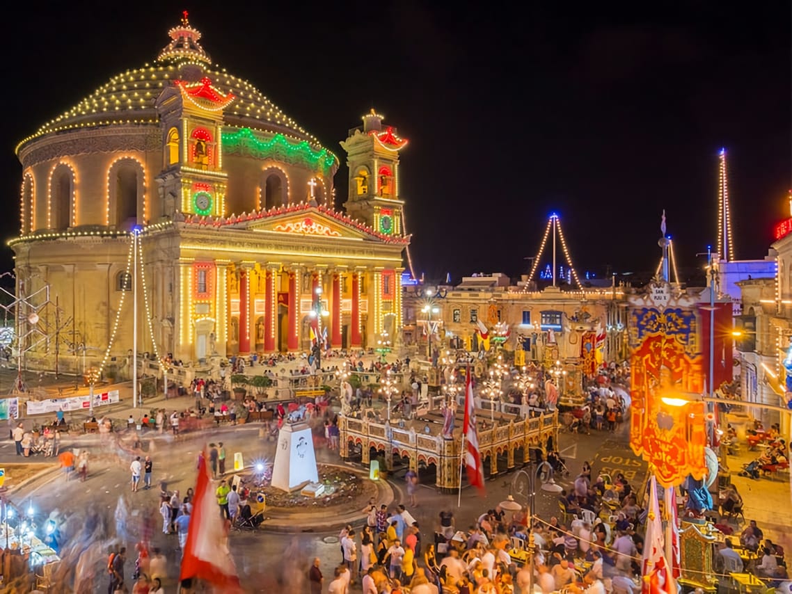 Traditional Village Feast & Fireworks Roundtrip Transportation 7