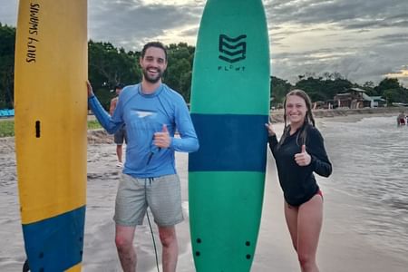 Surf lesson in Arugam bay Sri lanka