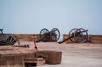 A Top Part of Jodhpur Fort