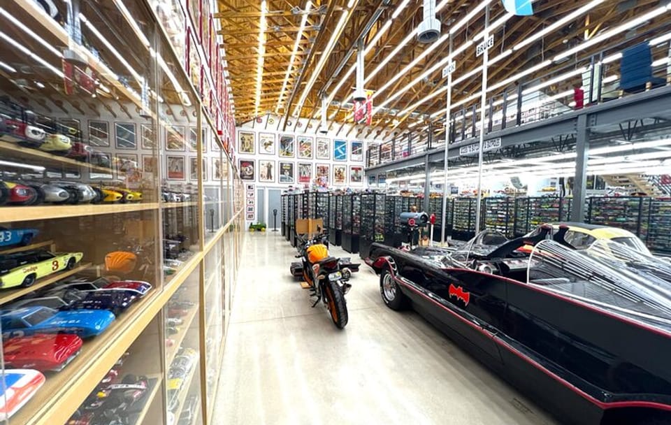 Goldvarg Collection Scale Model Car Museum Experience.