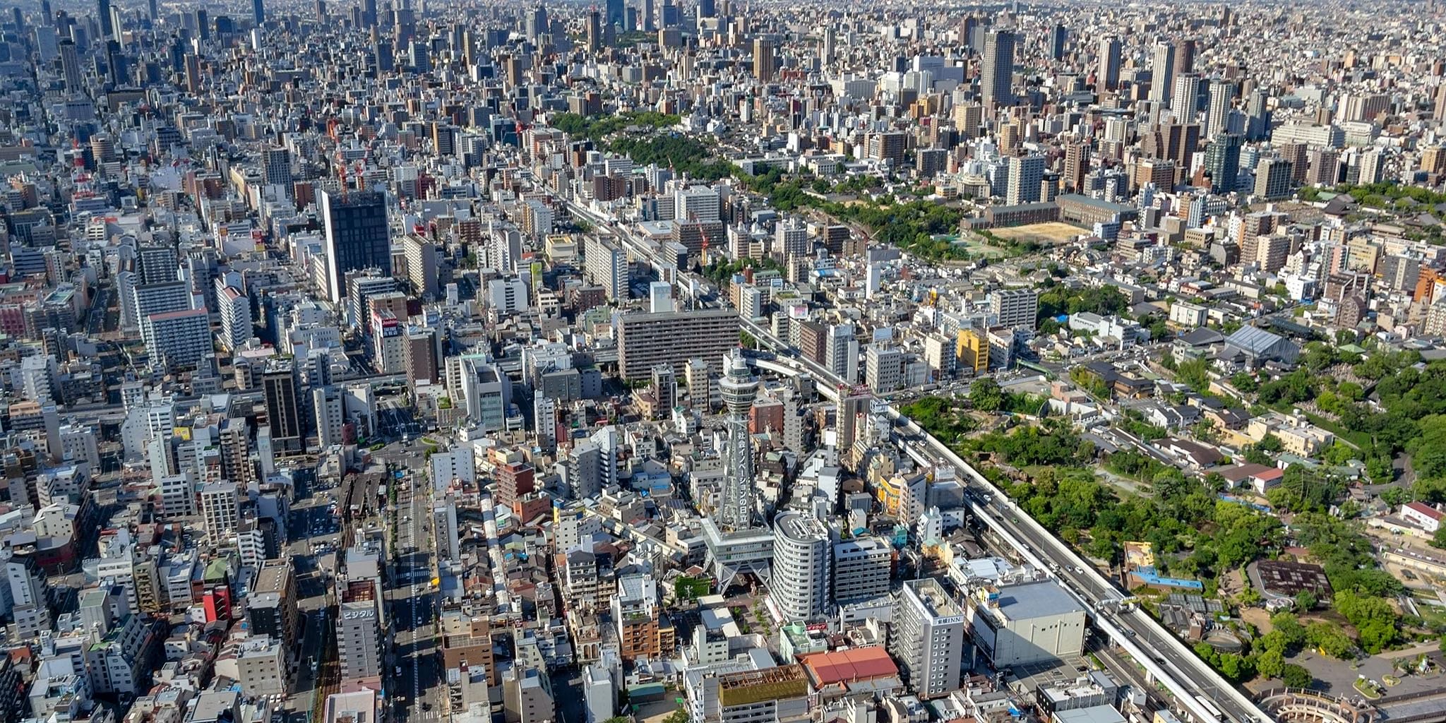 Helicopter tour - Explore OSAKA From the Skies