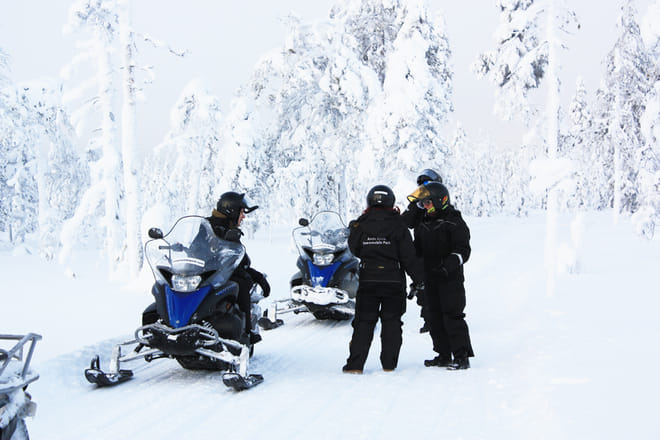 Arctic Circle Snowmobile Safari 1H photo 6