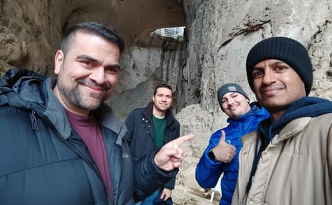 Eyes of god, Saeva Dupka Caves and the Blue Ostrich Farm – Private Day Trip