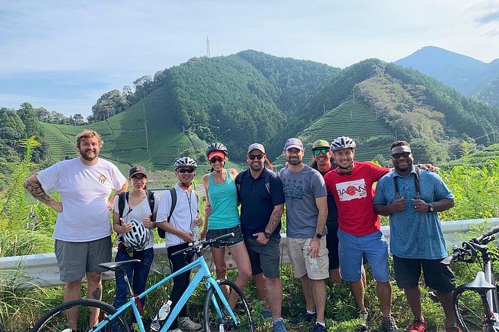 Guided Bike Tour to a Green Tea Farm in Shizuoka (not e-bikes)