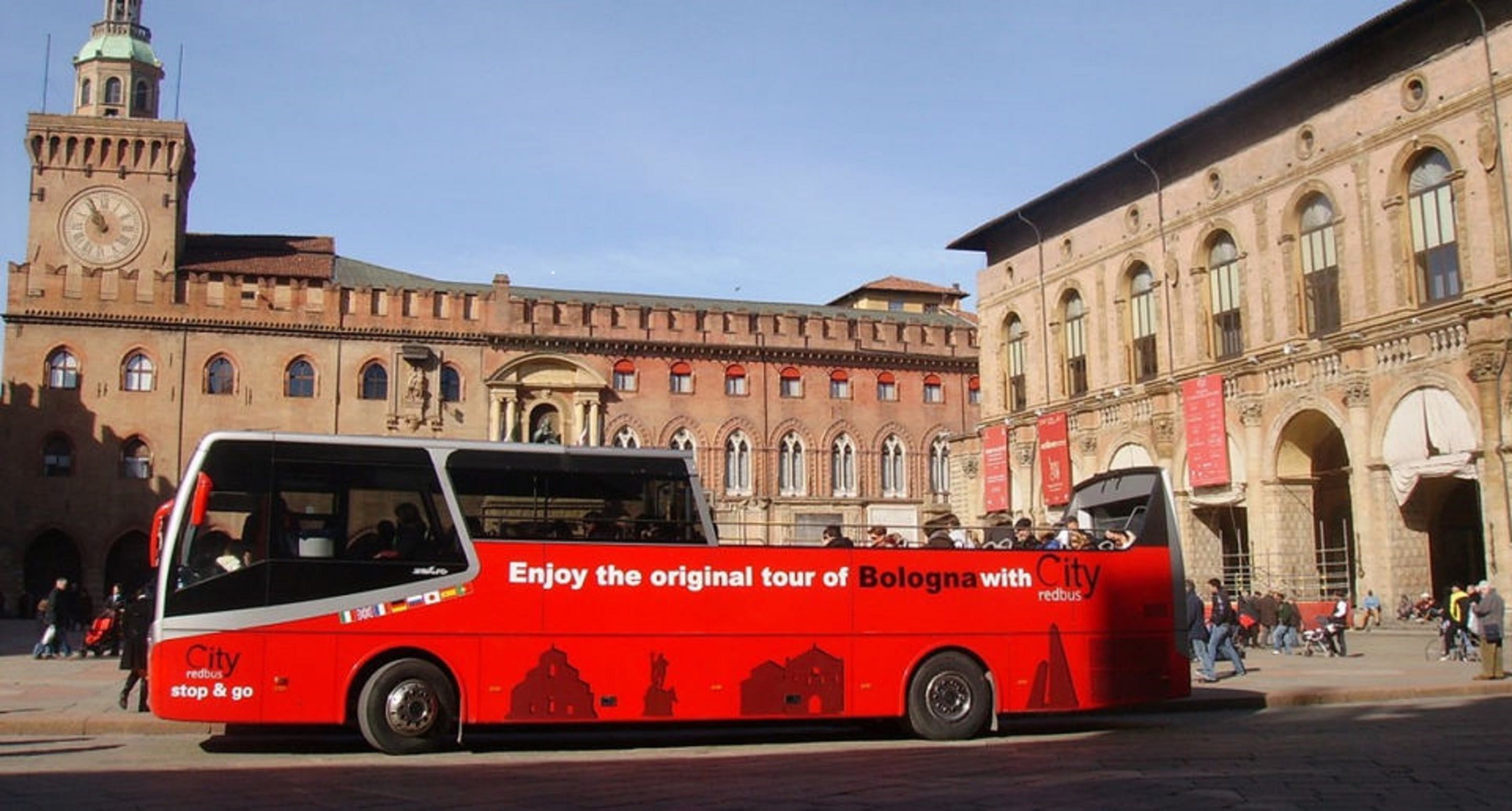 Combo City Red Bus & San Luca Express from Bologna