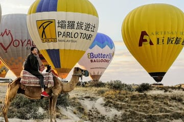 Camel Ride Tour in Göreme, Cappadocia at Sunrise or Sunset