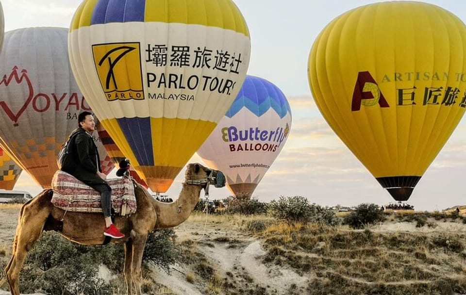 Cappadocia Camel Ride Experience Sunset & Sunrise & Daytime