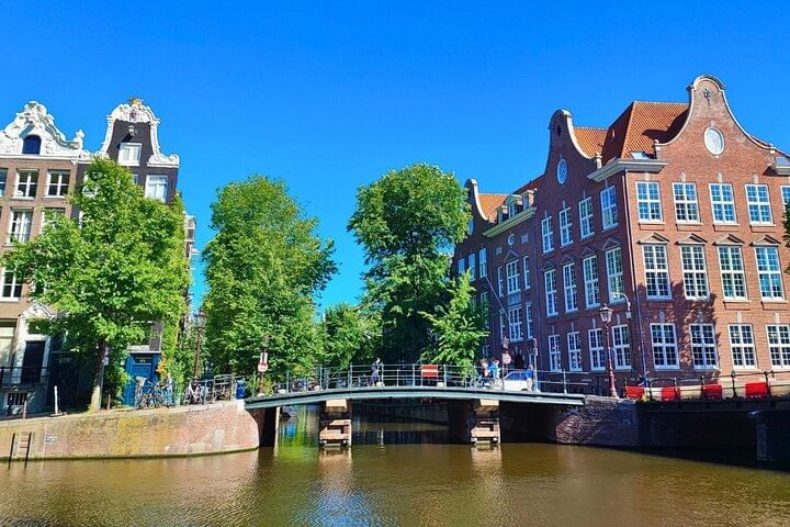 View of the Vijzelgracht during Amsterdam escape game