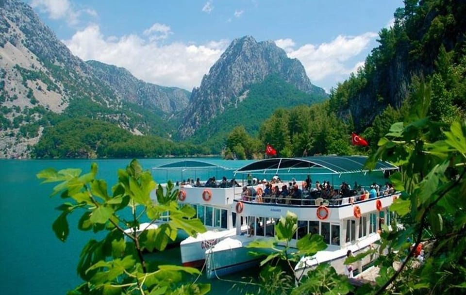 Green Canyon Boat with Lunch & Transfer from Antalya