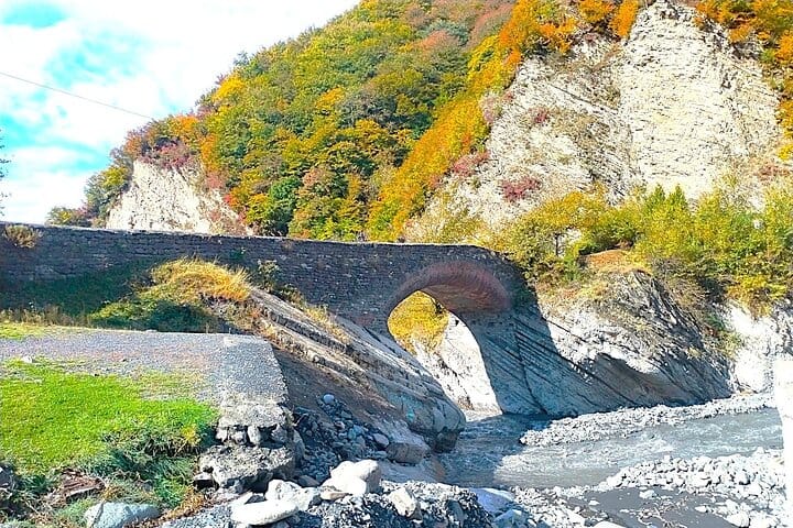 Ulu bridge-Gakh-Ilisu-Sheki tour-Qax tour
