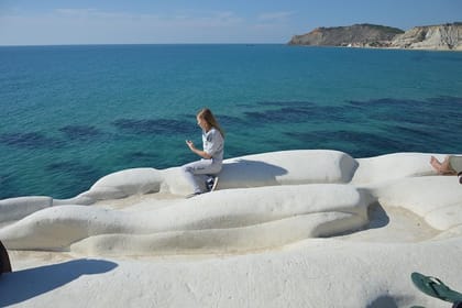 Piazza Armerina – Agrigento, Valley of Temples – Scala dei Turchi from Catania