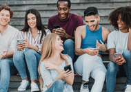 Funny activity with friends or family