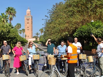 Marrakech Cultural Cycling Tour — Medina, Palaces and Local Life
