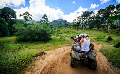 Whitewater Rafting and ATV Tour in Phuket, Thailand