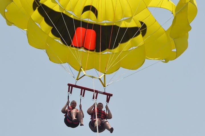 Parasailing Fly Catch the Sky With Private transportation - Sharm El Sheikh Meeting &amp; pickup Edit We pick up all travelers General areas You pick up from all locations within 1 general area Specific l