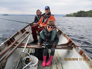 Wild brown trout fishing on Lough Corrib. Galway. Private guided. 