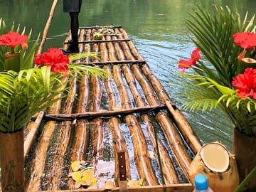 Bamboo Rafting and Massage Experience in Montego Bay