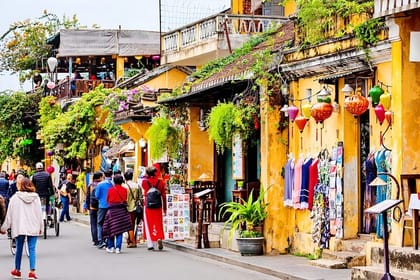 Marble Mountain and Hoi An Town Tour From Da Nang City