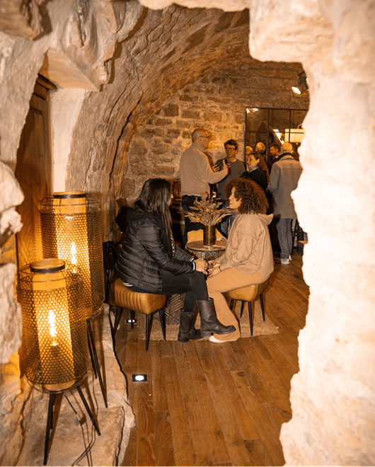Louvre River Seine District Secret Cellar Wine + Rare French Cheeses Pairing Party