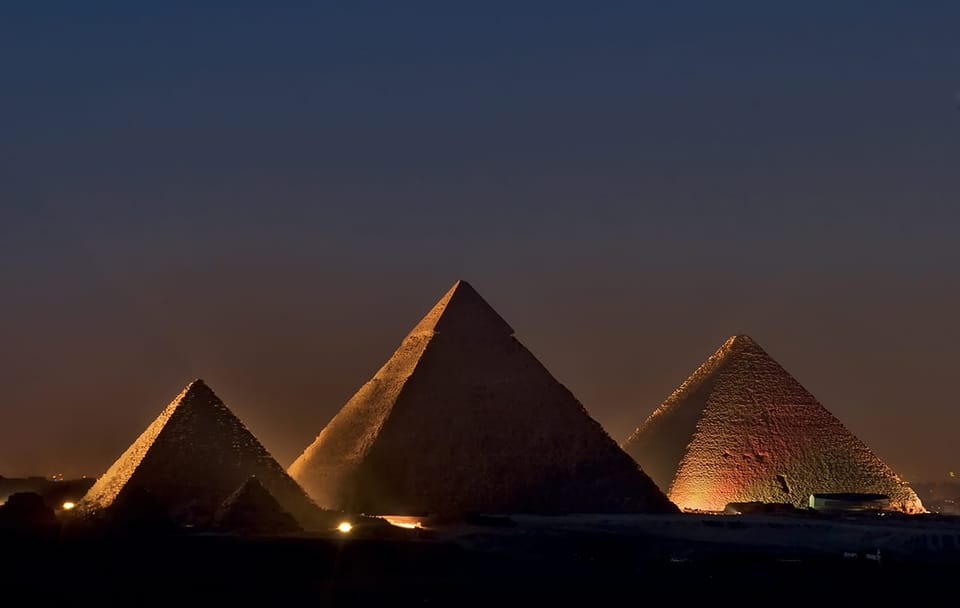 Giza Pyramids Sound and Light Show Tour in Cairo