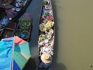 Tha Kha Floating Market Full-Day Tour from Bangkok