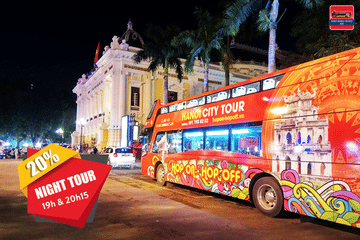 Hanoi City Hop On Hop Off Tour for 24 Hours