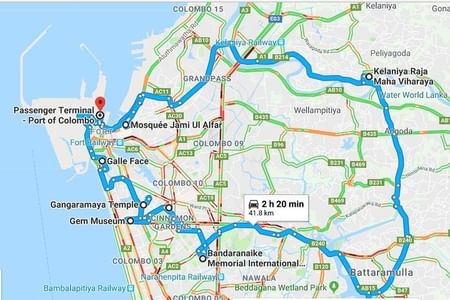 Shore Excursion: Full-Day Colombo City Tour 6-8- Hours