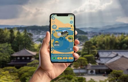 Kyoto Walking Tour with K Drama Smartphone App Guide