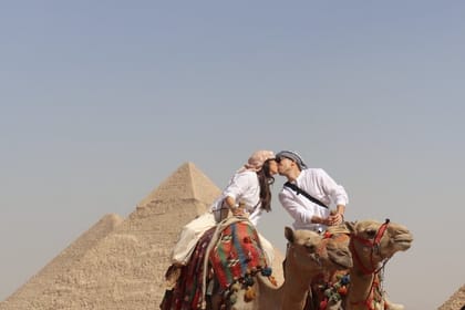 Private VIP Giza Pyramids Sphinx Camel Ride Inside Pyramid Lunch